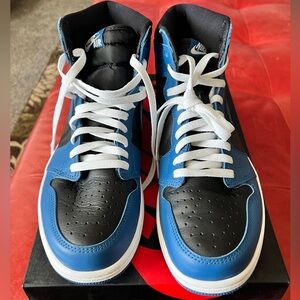 Nike Air Jordan 1 Retro OG High Dark Marina Blue Size 10.5 Authentic Used 2022